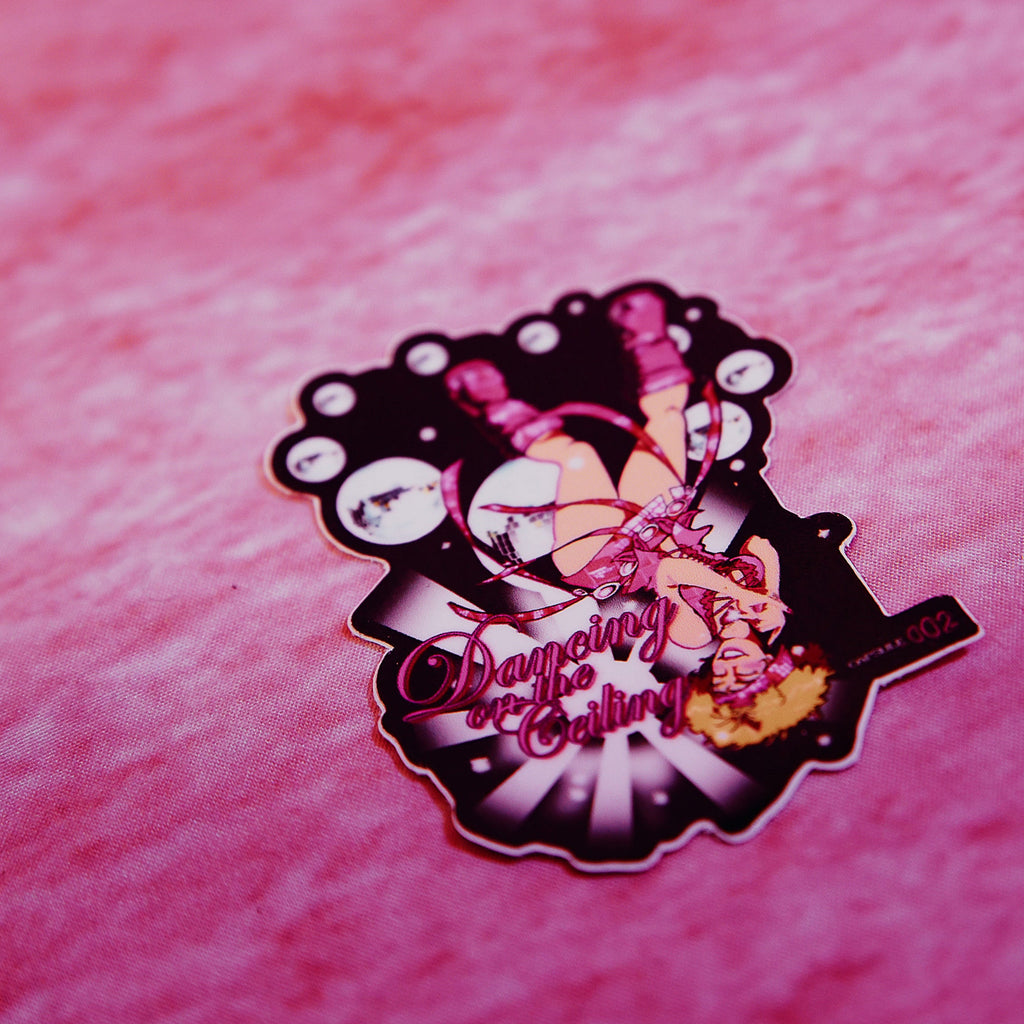 "Dancing On the Ceiling" Sticker